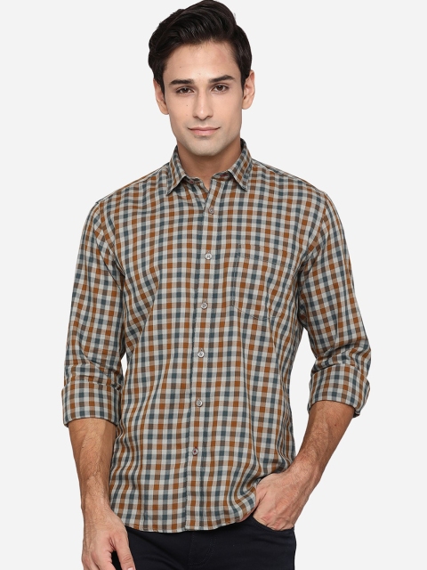 Greenfibre Men Multicoloured Classic Slim Fit Opaque Checked Pure Cotton Casual Shirt, Multi
Greenfibre Men Multicoloured Classic Slim Fit Opaque Checked Pure Cotton Casual Shirt, Multi