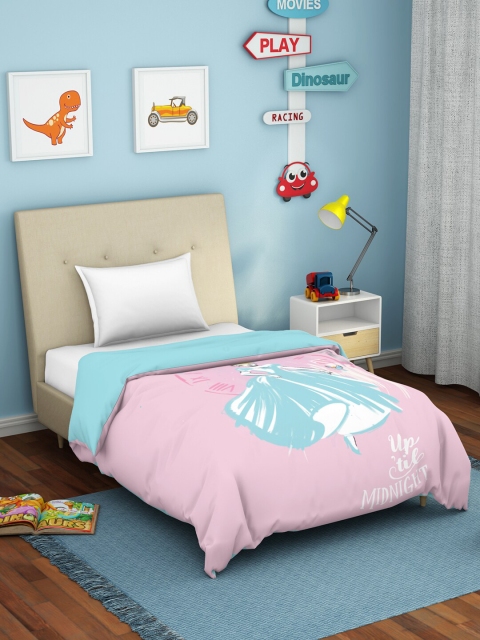 SPACES Pink & Turquoise Blue Cartoon Characters Pure Cotton AC Room Single Bed Dohar
SPACES Pink & Turquoise Blue Cartoon Characters Pure Cotton AC Room Single Bed Dohar