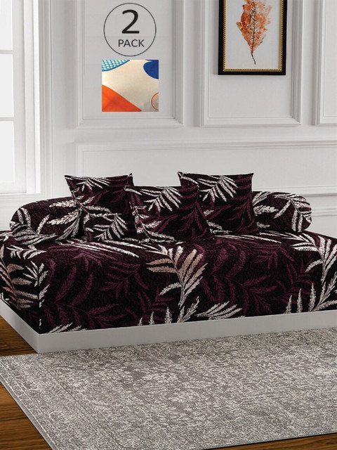 KLOTTHE Set Of 2 Floral Printed Single Bedsheet With 6 Bolster Covers & 4 Cushion Covers, Multi
KLOTTHE Set Of 2 Floral Printed Single Bedsheet With 6 Bolster Covers & 4 Cushion Covers, Multi