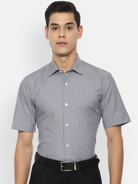 Louis Philippe Men Grey Slim Fit Micro Checks Opaque Pure Cotton Striped Formal Shirt
Louis Philippe Men Grey Slim Fit Micro Checks Opaque Pure Cotton Striped Formal Shirt