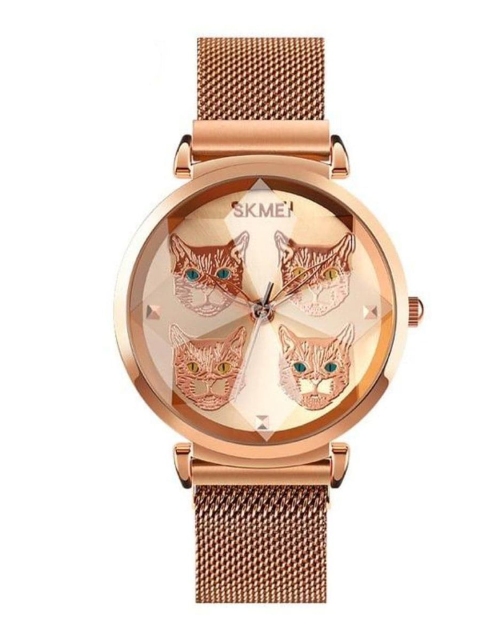 Skmei Women Rose Gold-Toned Dial & Rose Gold-Plated Straps Watch Skmei_1767_Rosegold
Skmei Women Rose Gold-Toned Dial & Rose Gold-Plated Straps Watch Skmei_1767_Rosegold