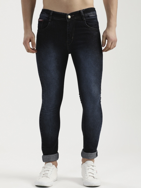 V2 Value & Variety Men Grey Heavy Fade Jeans