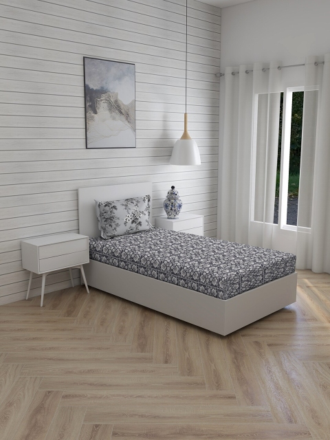 Boutique Living India Grey & White Floral 144 TC Single Bedsheet with 1 Pillow Covers
Boutique Living India Grey & White Floral 144 TC Single Bedsheet with 1 Pillow Covers