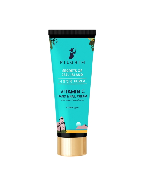 Pilgrim Vitamin C Hand & Nail Cream SPF 30 with Cocoa-Shea Butter for Soft & Smooth Skin, Teal
Pilgrim Vitamin C Hand & Nail Cream SPF 30 with Cocoa-Shea Butter for Soft & Smooth Skin, Teal