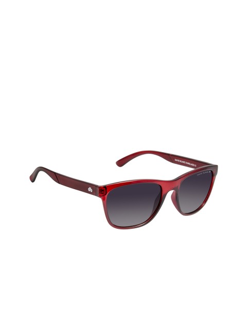 David Blake Unisex Grey Lens & Red Wayfarer Sunglasses with Polarised and UV Protected Lens, Maroon
David Blake Unisex Grey Lens & Red Wayfarer Sunglasses with Polarised and UV Protected Lens, Maroon
