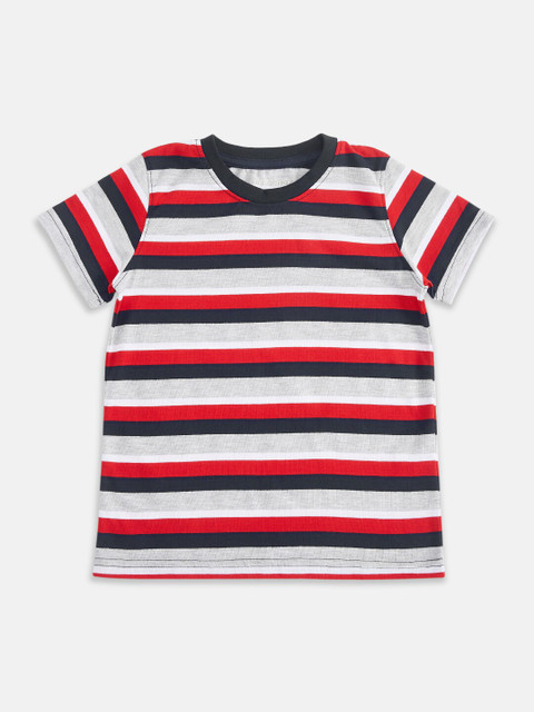 Pantaloons Junior Boys Grey Melange Striped V-Neck Pockets T-shirt
Pantaloons Junior Boys Grey Melange Striped V-Neck Pockets T-shirt