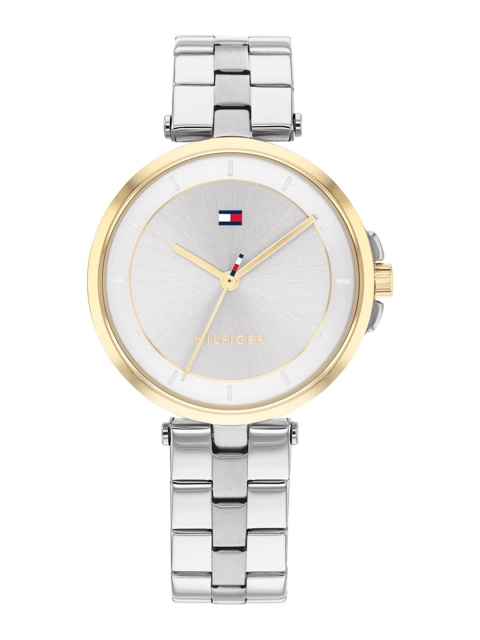 Tommy Hilfiger Women Silver-Toned Dial & Silver Toned Stainless Steel Bracelet Style Straps Analogue Watch
Tommy Hilfiger Women Silver-Toned Dial & Silver Toned Stainless Steel Bracelet Style Straps Analogue Watch