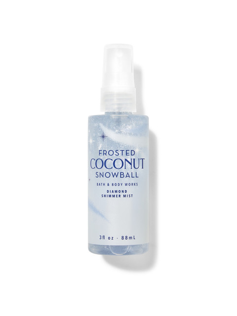 Bath & Body Works Frosted Coconut Snowball Travel Size Diamond Shimmer Mist- 88ml, Blue
Bath & Body Works Frosted Coconut Snowball Travel Size Diamond Shimmer Mist- 88ml, Blue