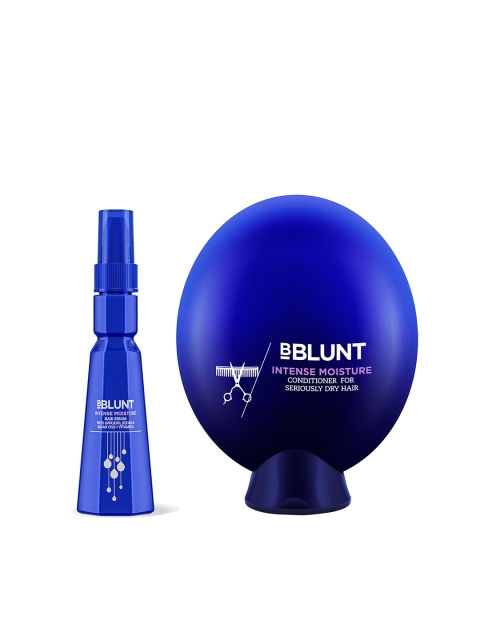 BBLUNT Intense Moisture Hair Serum 75 ml & Conditioner for Seriously Dry Hair 200 g, Blue
BBLUNT Intense Moisture Hair Serum 75 ml & Conditioner for Seriously Dry Hair 200 g, Blue