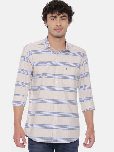 Swiss Club Men White Slim Fit Horizontal Stripes Opaque Striped Pure Cotton Casual Shirt
Swiss Club Men White Slim Fit Horizontal Stripes Opaque Striped Pure Cotton Casual Shirt