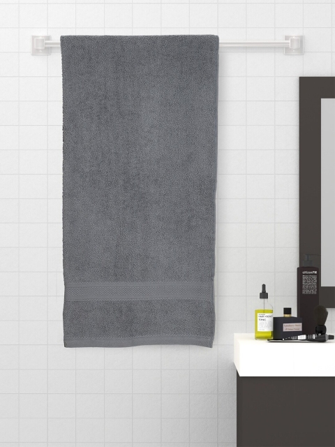 Raymond Home Grey Solid Extra Absorbent Premium Grade Cotton 450 GSM Bath Towel
Raymond Home Grey Solid Extra Absorbent Premium Grade Cotton 450 GSM Bath Towel