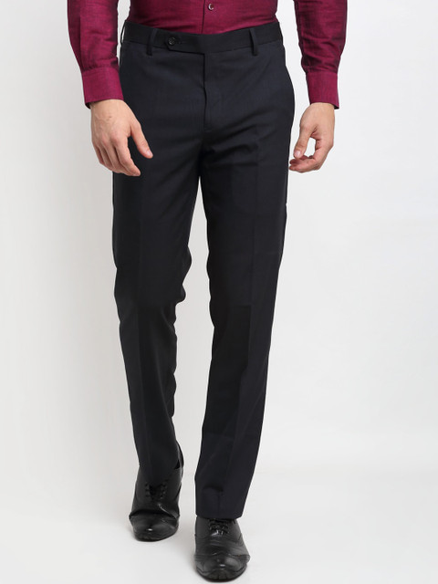 La Mode Men Black Formal Trousers
La Mode Men Black Formal Trousers