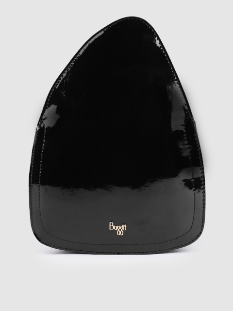 Baggit Women Black HERA PATENT Backpack