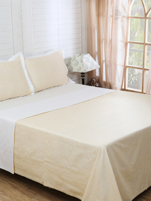 Maspar Parallax Twill Texture Print Yellow 210 TC Cotton 1 Double Duvet Cover and 2 Pillow Cases 
Maspar Parallax Twill Texture Print Yellow 210 TC Cotton 1 Double Duvet Cover and 2 Pillow Cases