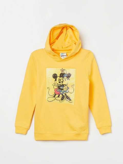 Fame Forever by Lifestyle Girls Yellow & Black Mickey & Minnie Pure Cotton Sweatshirt
Fame Forever by Lifestyle Girls Yellow & Black Mickey & Minnie Pure Cotton Sweatshirt