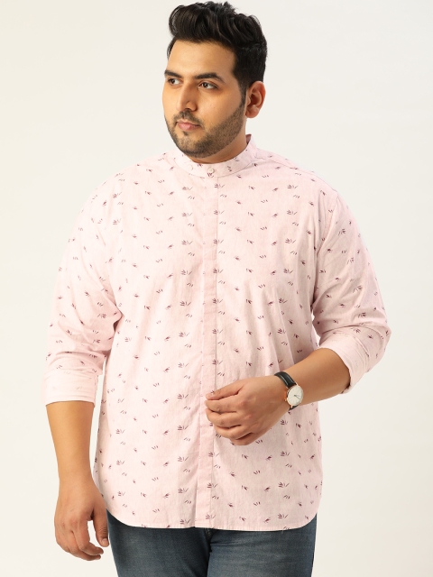 Bene Kleed Plus Men Pink & Burgundy Floral Ditsy Print N9 Anti Bacterial Cotton Shirt
Bene Kleed Plus Men Pink & Burgundy Floral Ditsy Print N9 Anti Bacterial Cotton Shirt