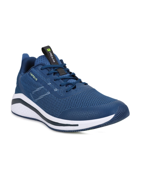 Campus Men Blue Mesh Running Shoes