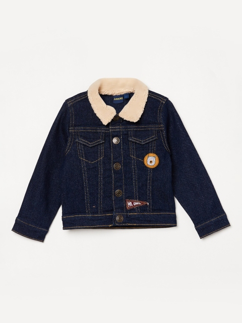 Juniors Boys Blue Denim Jacket