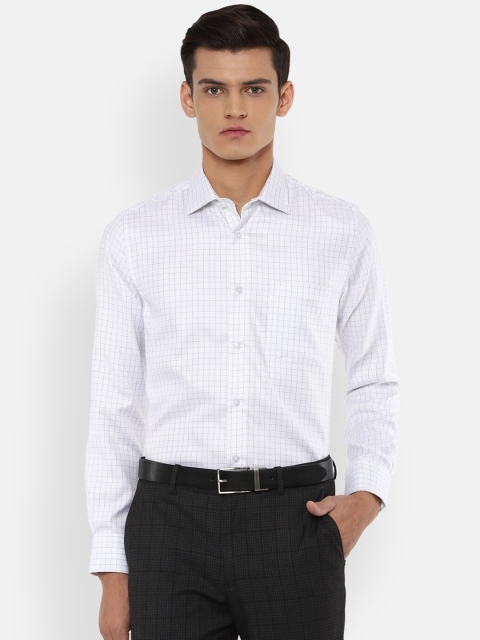 Louis Philippe Permapress Men White Grid Tattersall Checks Opaque Checked Formal Shirt
Louis Philippe Permapress Men White Grid Tattersall Checks Opaque Checked Formal Shirt