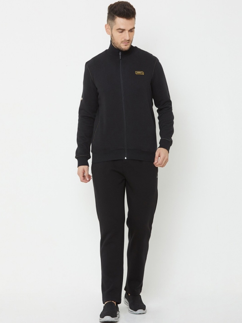 Sweet Dreams Men Black Solid Track Suit