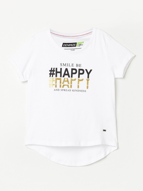 Fame Forever by Lifestyle Girls White & Yellow Typography Printed Pure Cotton High-Low Top
Fame Forever by Lifestyle Girls White & Yellow Typography Printed Pure Cotton High-Low Top