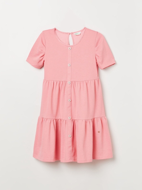 Bossini Pink A-Line Dress