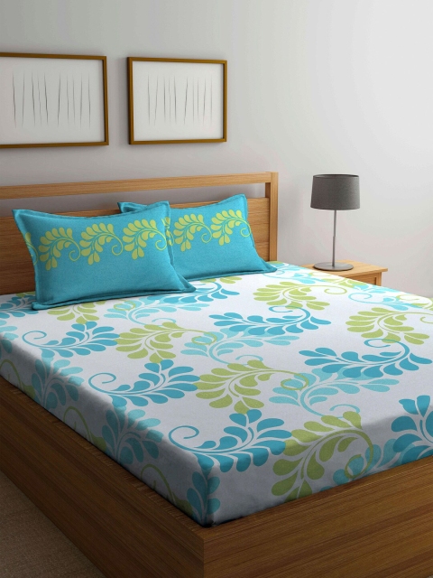 BOMBAY DYEING Fluorescent Green & Blue Printed 110 TC Queen Bedsheet with 2 Pillow Covers
BOMBAY DYEING Fluorescent Green & Blue Printed 110 TC Queen Bedsheet with 2 Pillow Covers