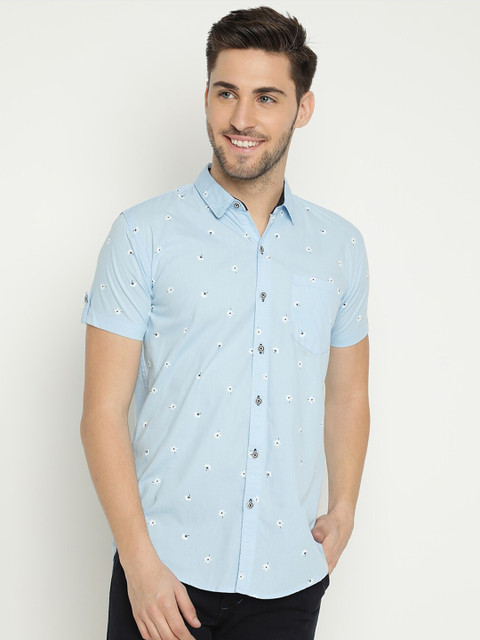 V2 Value & Variety Men Blue Opaque Printed Casual Shirt
V2 Value & Variety Men Blue Opaque Printed Casual Shirt