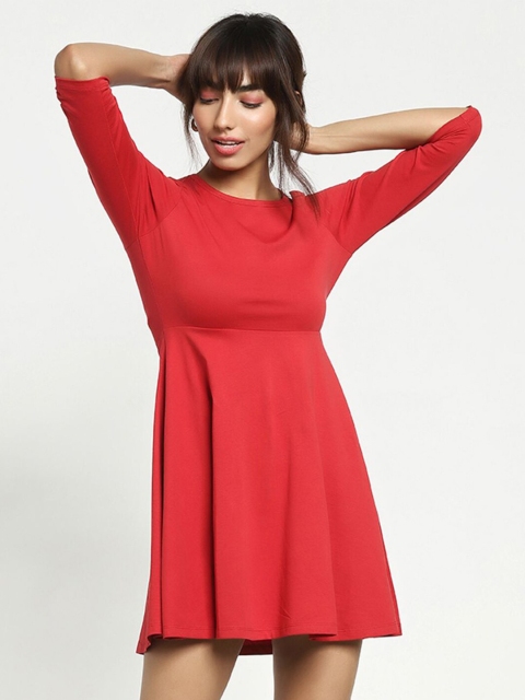 Bewakoof Red Mini Dress
