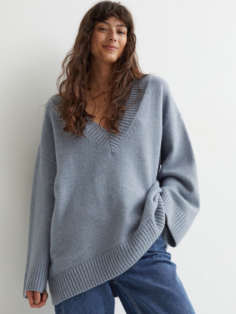 H&M Women Blue Jumper