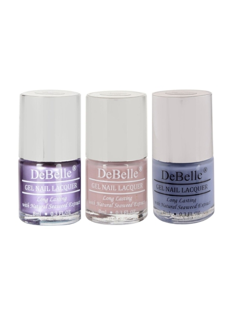 DeBelle Set Of 3 Gel Nail Polish - Chrome Wine - Vintage Frost & Blueberry Bliss, Multi
DeBelle Set Of 3 Gel Nail Polish - Chrome Wine - Vintage Frost & Blueberry Bliss, Multi