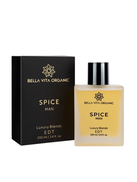 Bella Vita Organic Spice Men Perfume Long Lasting Scent Luxury Spicy Citrus Aroma - 100 ml, Transparent
Bella Vita Organic Spice Men Perfume Long Lasting Scent Luxury Spicy Citrus Aroma - 100 ml, Transparent