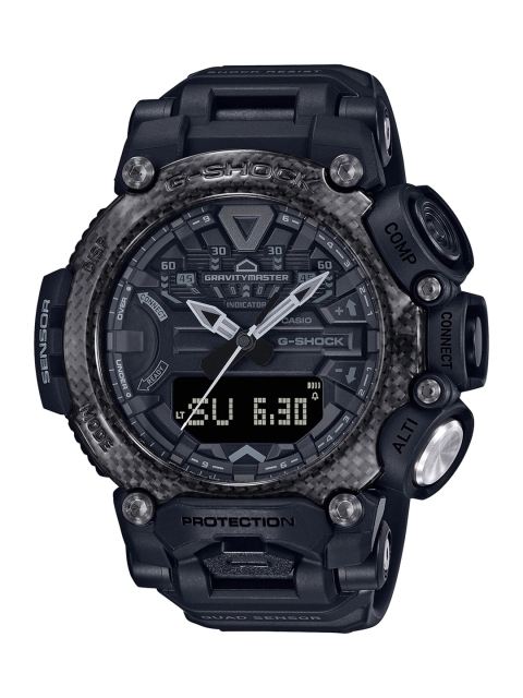 CASIO Men Black Dial & Black Straps Analogue and Digital Chronograph Watch - G1142
CASIO Men Black Dial & Black Straps Analogue and Digital Chronograph Watch - G1142