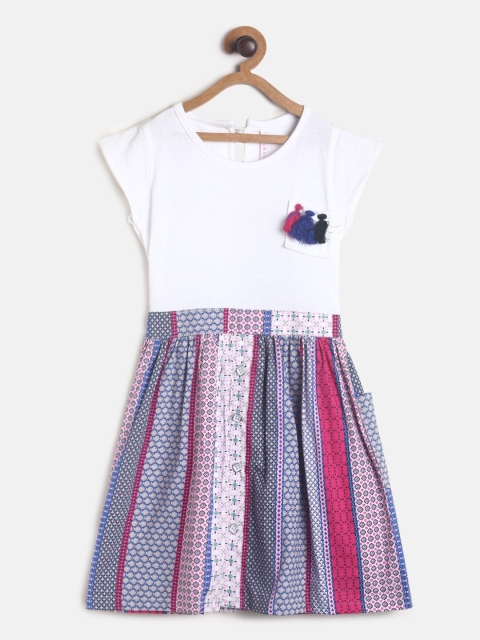 TALES & STORIES White Floral Dress