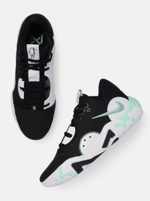 Nike Men Black Solid PG 6 EP Basketball Shoes