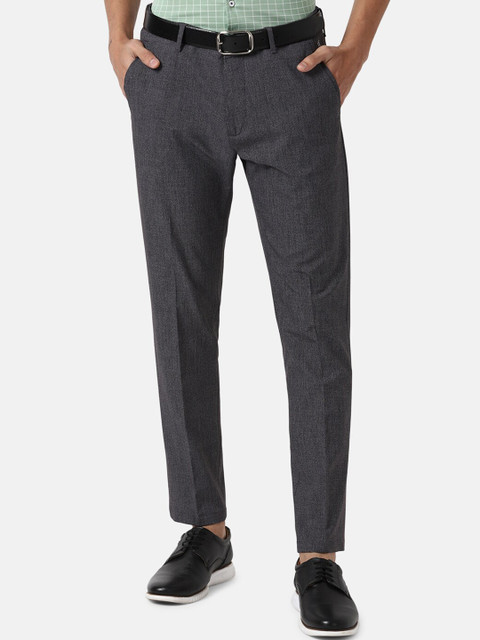 Louis Philippe Sport Men Grey Textured Slim Fit Formal Trousers
Louis Philippe Sport Men Grey Textured Slim Fit Formal Trousers