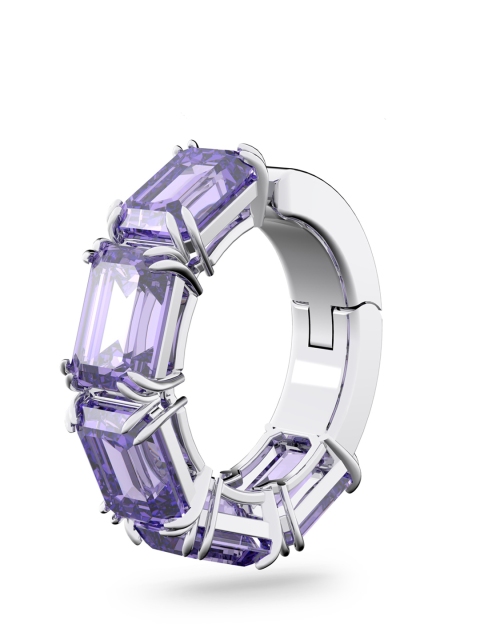 SWAROVSKI Purple Rhodium Plated Millenia Ear Cuff Octagon Cut Swarovski Zirconia Earring
SWAROVSKI Purple Rhodium Plated Millenia Ear Cuff Octagon Cut Swarovski Zirconia Earring