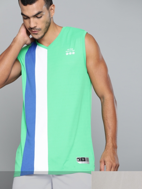 HRX By Hrithik Roshan Running Men Pack of 2 Rapid-Dry Running & Basketball T-shirt, Green
HRX By Hrithik Roshan Running Men Pack of 2 Rapid-Dry Running & Basketball T-shirt, Green