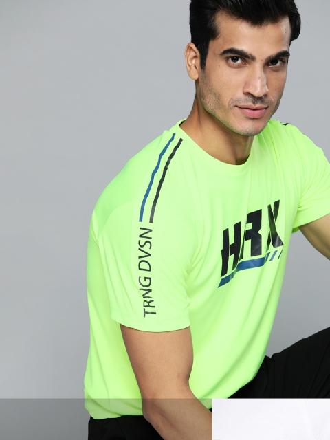 HRX By Hrithik Roshan Men Pack of 2 Green & White Typographic Rapid-Dry Training Tshirt
HRX By Hrithik Roshan Men Pack of 2 Green & White Typographic Rapid-Dry Training Tshirt