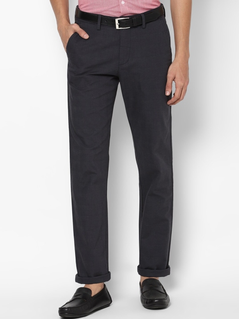Allen Solly Men Grey Trousers
