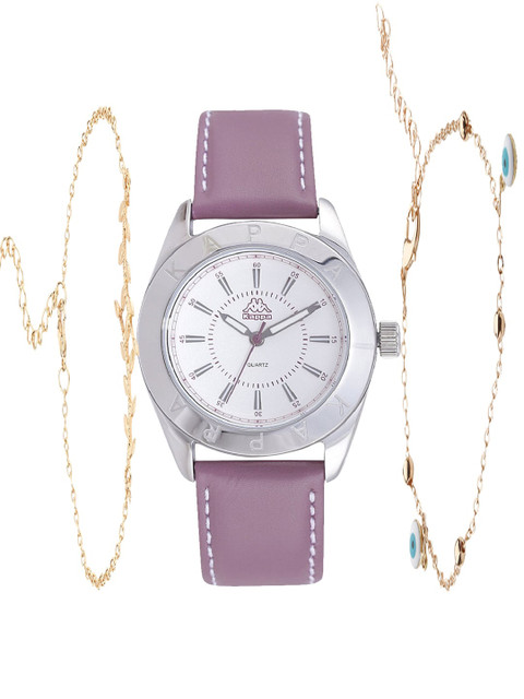 Kappa Women White Watch & Bracelet Gift Set
Kappa Women White Watch & Bracelet Gift Set