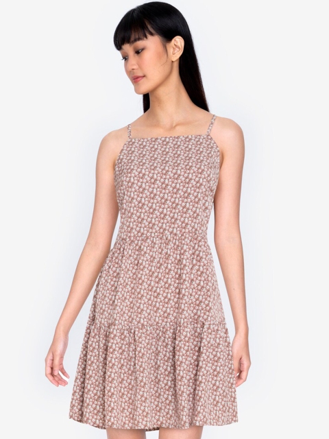 ZALORA BASICS Multicoloured Floral Dress, Multi