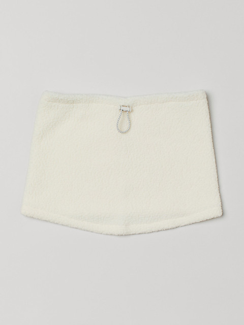 H&M Women White Faux Shearling Tube Scarf 
H&M Women White Faux Shearling Tube Scarf