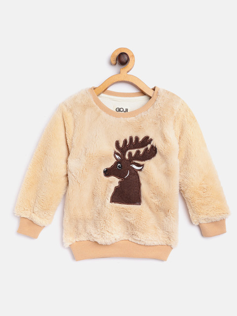 GOJI Kids Brown Embroidered Sweatshirt
GOJI Kids Brown Embroidered Sweatshirt