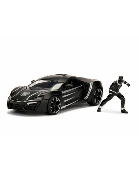 Jada Toys Black Hollywood Rides Scale 2017 Lykan Hypersport With Black Panther Figure
Jada Toys Black Hollywood Rides Scale 2017 Lykan Hypersport With Black Panther Figure