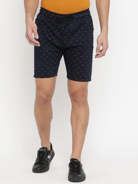 V2 Value & Variety Men Navy Blue Printed Shorts 
V2 Value & Variety Men Navy Blue Printed Shorts