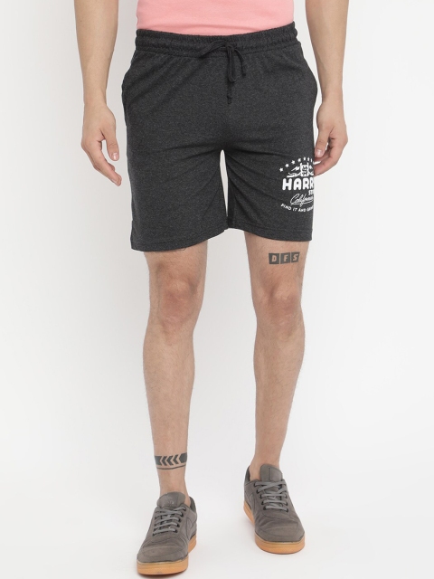 V2 Value & Variety Men Grey Melange Sports Shorts