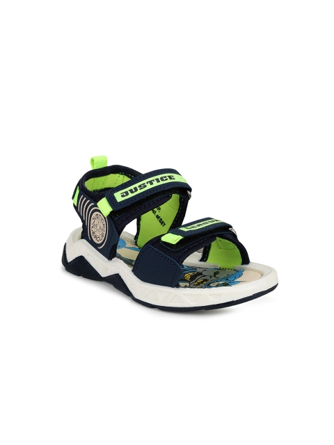 Campus Unisex Kids Navy Blue & Fluorescent Green Justice League Printed Comfort Sandals
Campus Unisex Kids Navy Blue & Fluorescent Green Justice League Printed Comfort Sandals