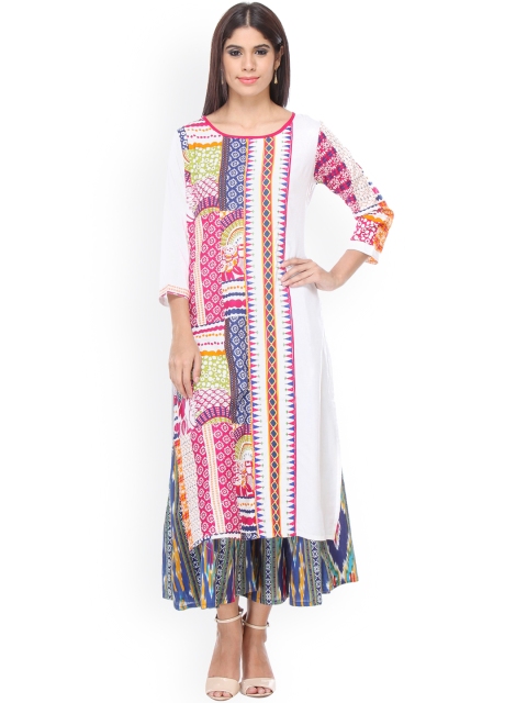 Varanga Women Multicoloured Printed Kurta, Multi
