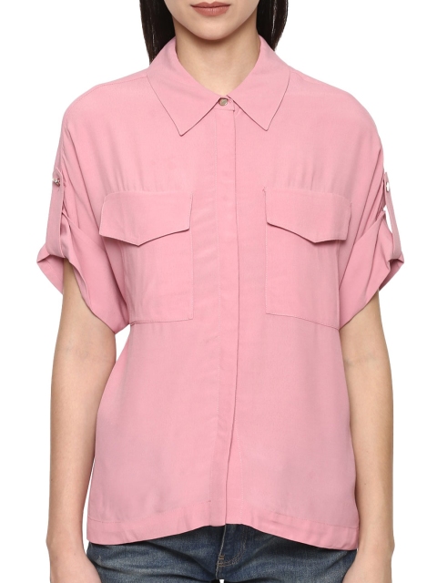 Ted Baker Pink Shirt Style Top